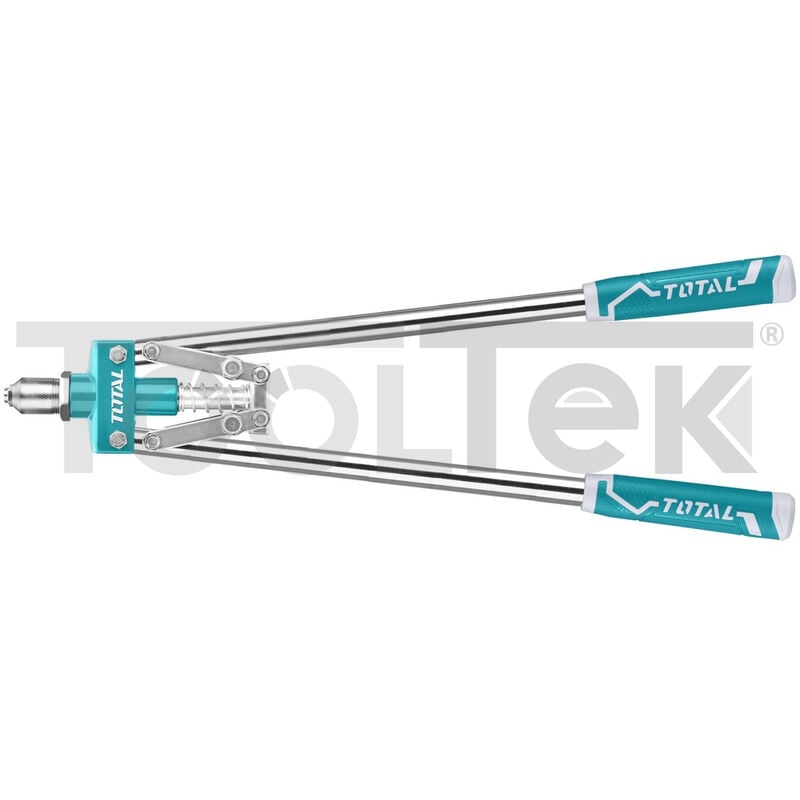 foto del prodotto rivettatrice manuale a doppia leva manico pinza rivetti 420mm total