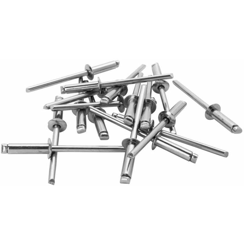 foto del prodotto rivetti 4,8 x 25 mm ino x 50 pezzi punta trapano