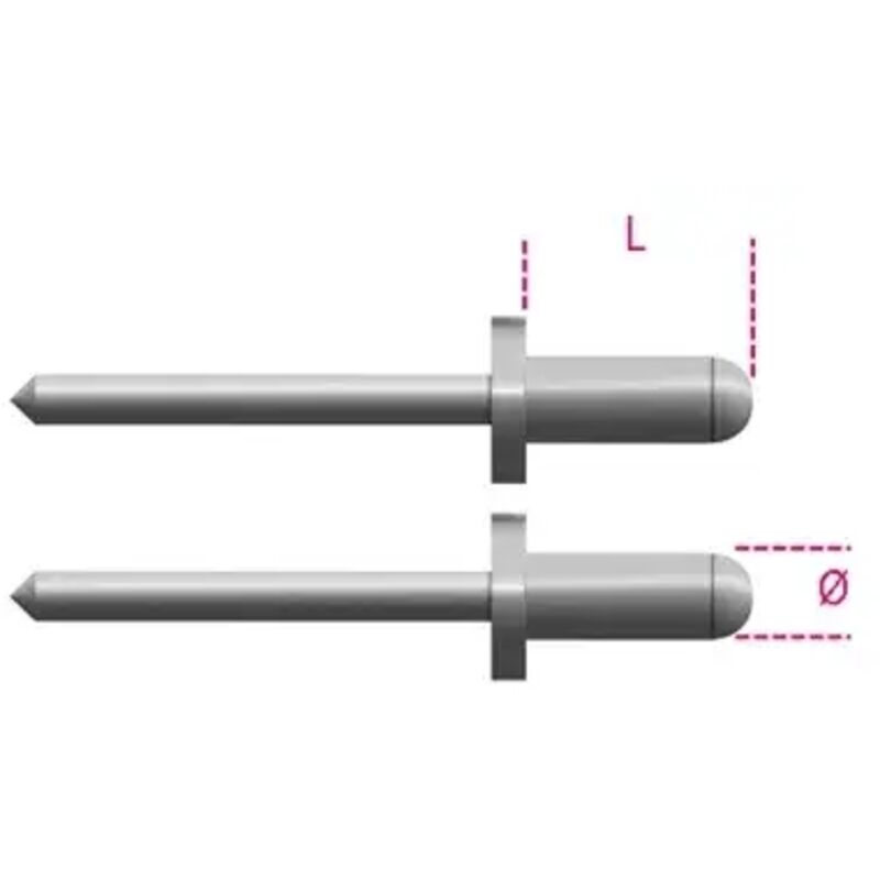 foto del prodotto rivetti alluminio beta 1741rv 4,8x12