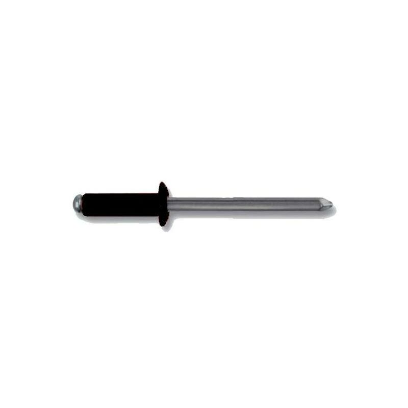 foto del prodotto rivetti alluminio neri ral9005 mm.4x10 in blister 55pz