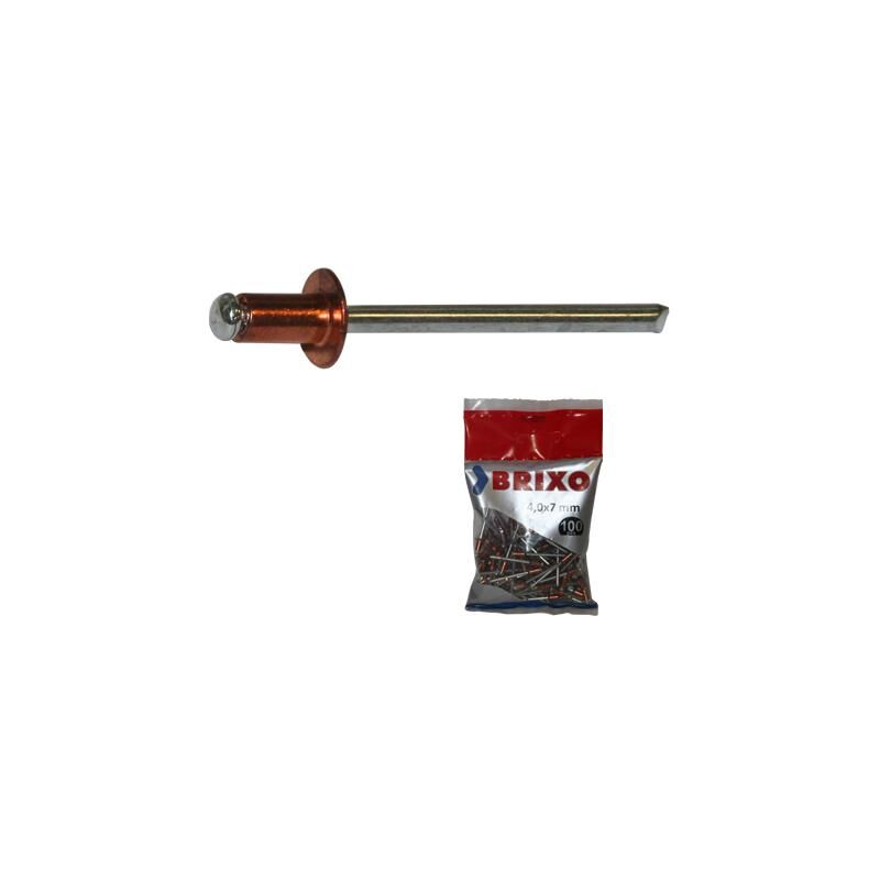 foto del prodotto rivetti brixo rame 4,0x11 cf.100 pz