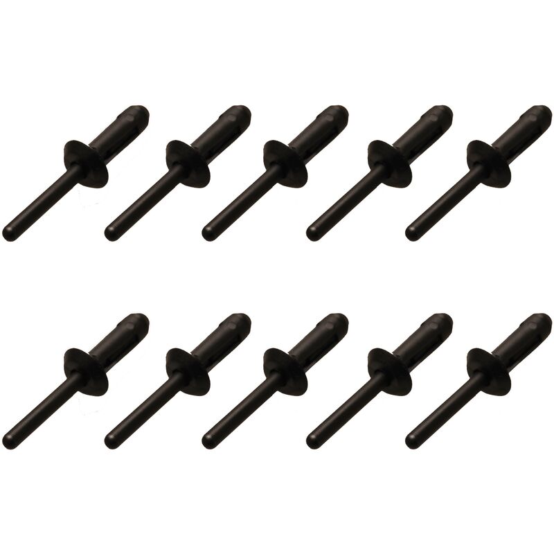 foto del prodotto rivetti in plastica per 8463 6,6 x 17,2 mm 10 pz.
