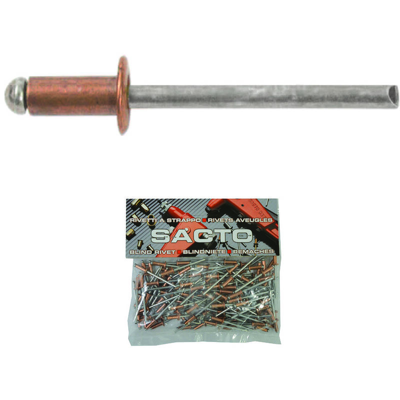 foto del prodotto rivetti in rame mm.3,4x9
