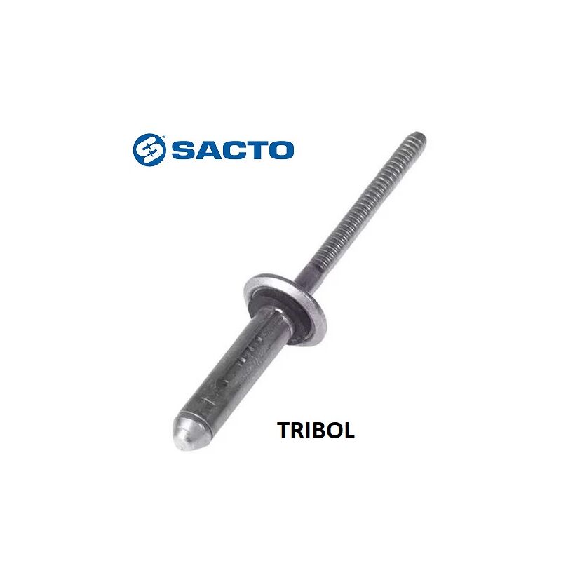 foto del prodotto rivetti tribol rivetto fotovoltaico tutto alluminio con rondella neoprene sacto
