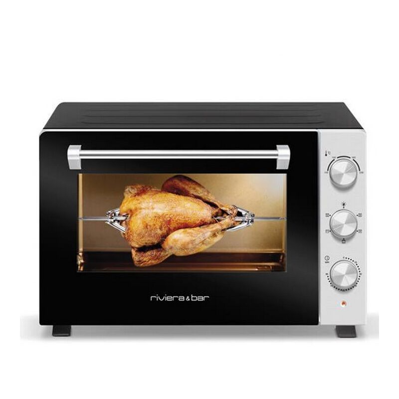 foto del prodotto riviera bar forno da banco 30l 1500w nero acciaio inox qfr300