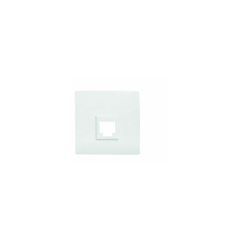 foto del prodotto rj 19582 1 coperchio della presa in bianco polare siemens delta miro 5tg20782wh01