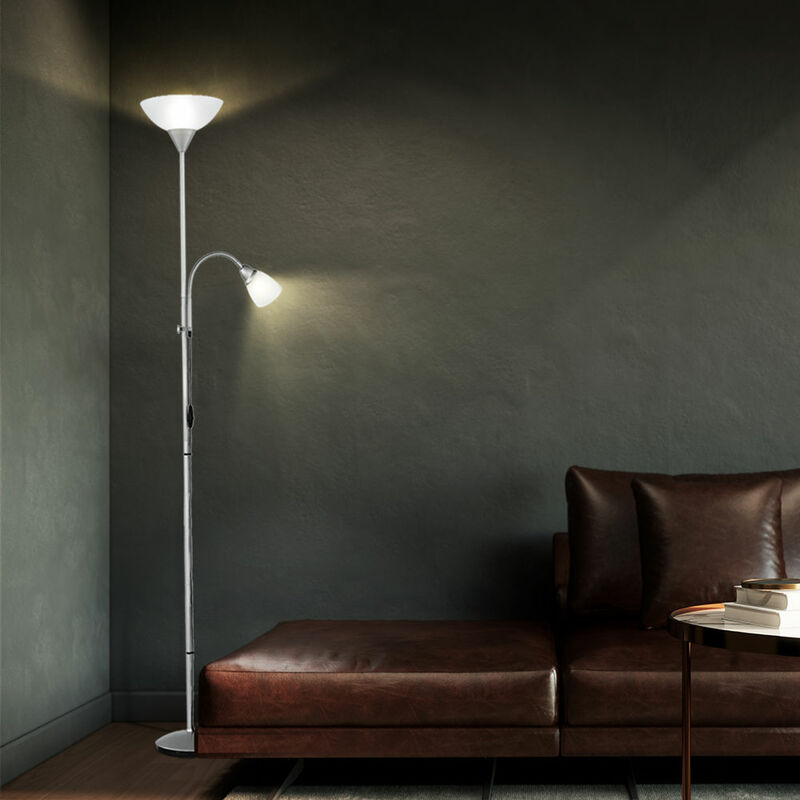 foto del prodotto rl proiettore da soffitto a led da 10 watt flexo luce di lettura soggiorno camera da letto lampada da terra