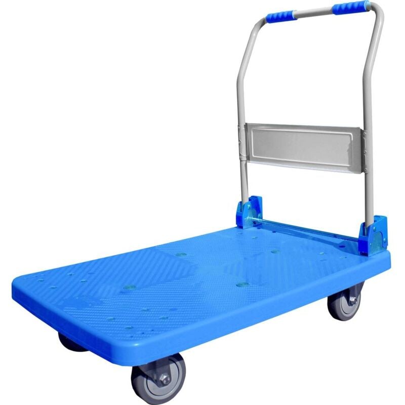 foto del prodotto rmz740 carrello con pianale pieghevole plastica capacit di carico max. 150 kg viso