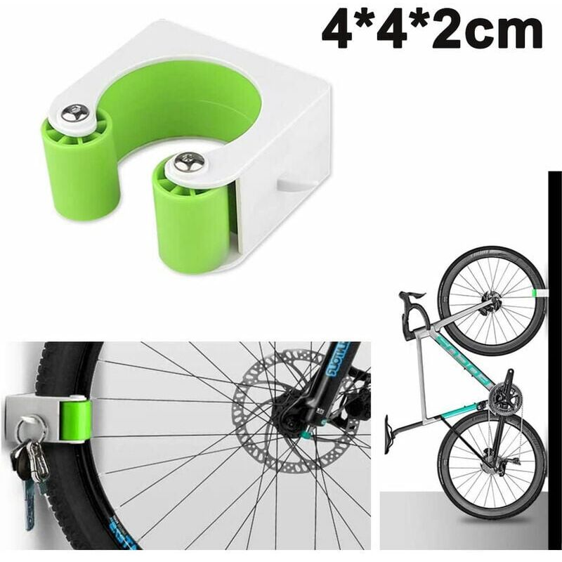 foto del prodotto rnemitery fibbia per parcheggio per bicicletta montaggio a parete portabici verticale per bici da strada clip per portabici espositore fibbie per