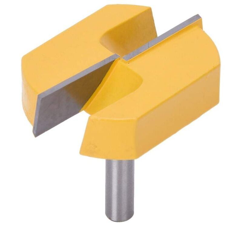 foto del prodotto rnemitery fresa per coda da 8 mm, fresa per piallatura della superficie inferiore per piallatura della pulizia del fondo 8x57mm