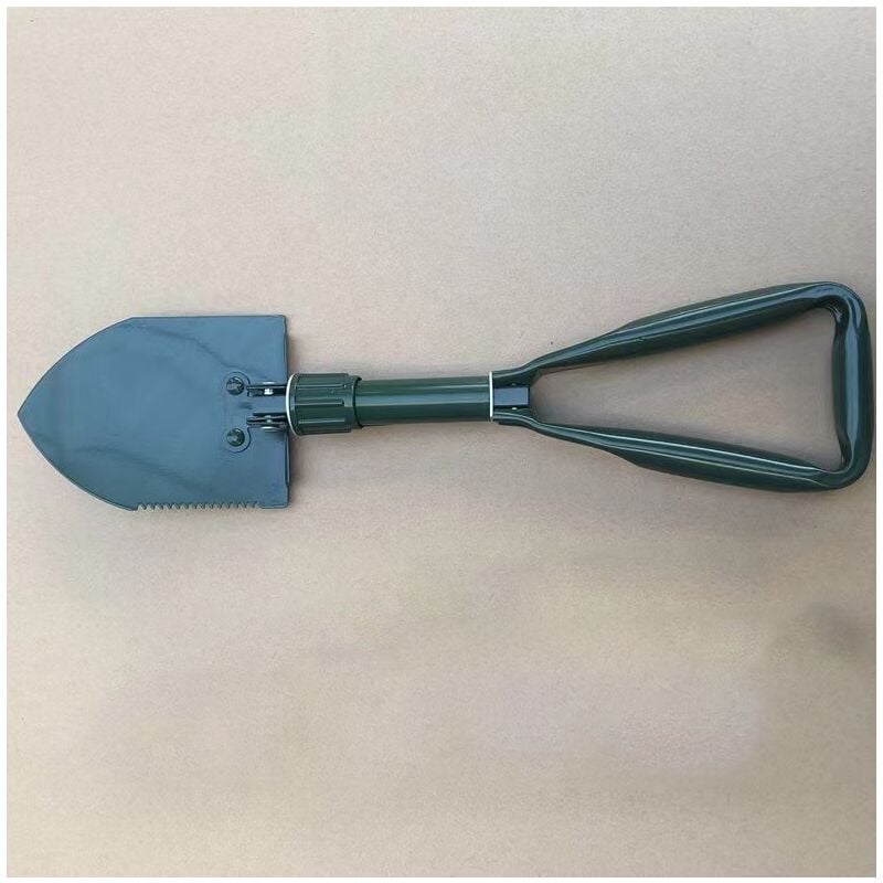 foto del prodotto rnemitery pala da giardinaggio stabile in acciaio al carbonio, pala pieghevole multifunzionale, accessori essenziali per pala da campeggio per uso