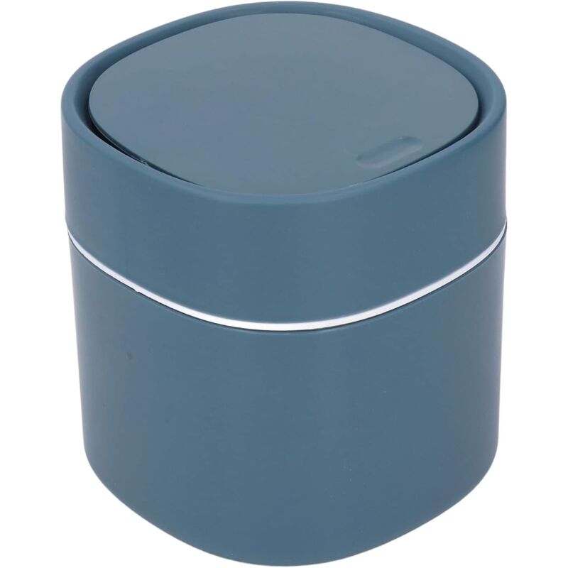 foto del prodotto rnemitery pattumiera da tavolo con coperchio, mini pattumiera in plastica, piccola pattumiera per camera da letto, sala da pranzo, bagno, ufficio