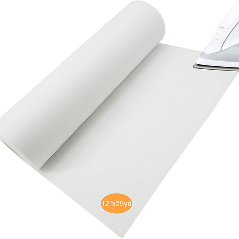 foto del prodotto rnemitery stabilizzatore per ricamo new brothread wash away solubile in acqua rotolo da 12 x25yd peso leggero 50 g 1,8 once tagliato in