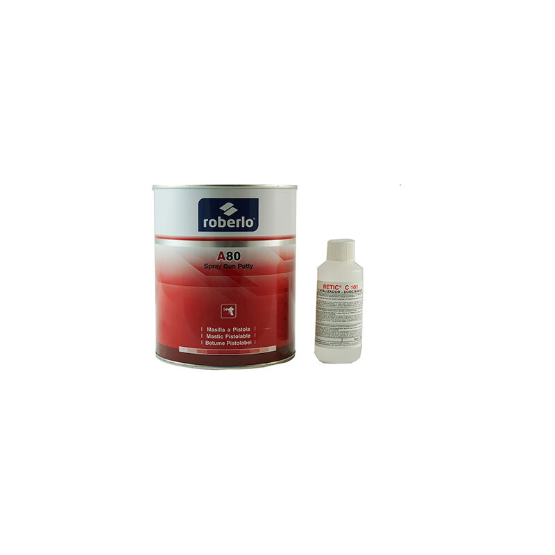 foto del prodotto roberlo 65674 a 80 stucco poliestere a stucco 1,5 kg