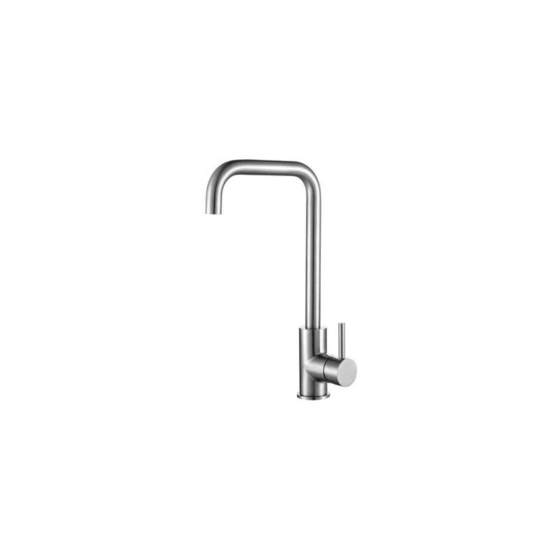 foto del prodotto robinet cuisine inox 360 vier simple et double, eau chaude et froide, anti empreintes, r sistant aux rayures