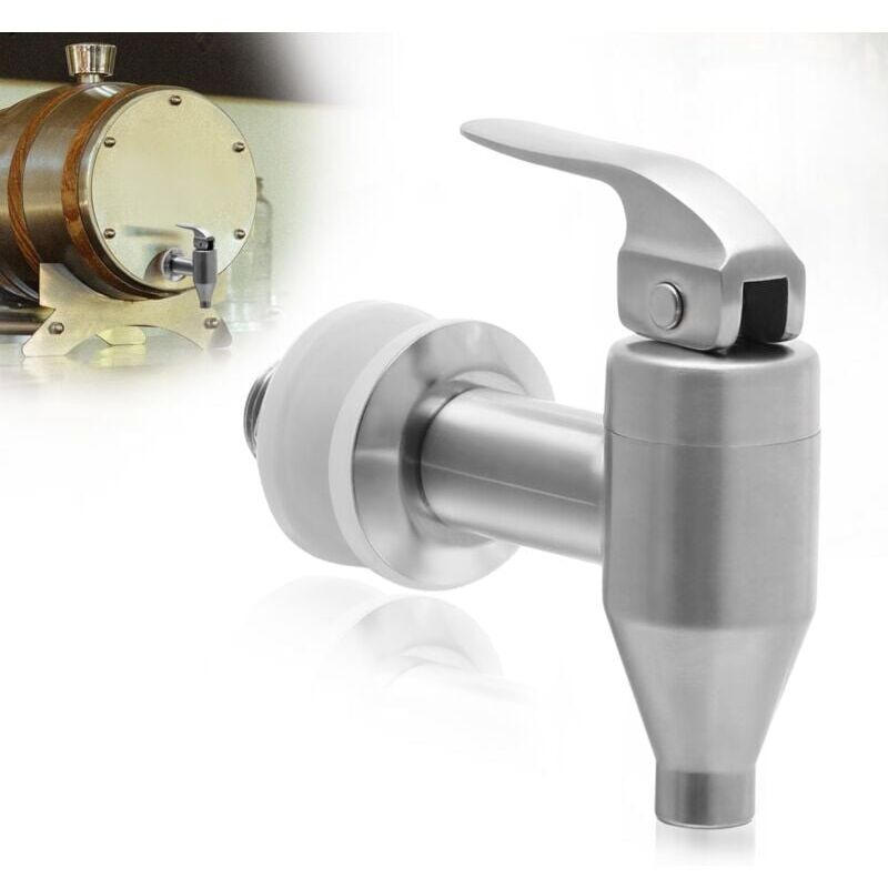 foto del prodotto robinet de remplacement pour distributeur de boissons, robinet fontaine à eau en acier inoxydable, robinet pour distributeur de bière pour la maison