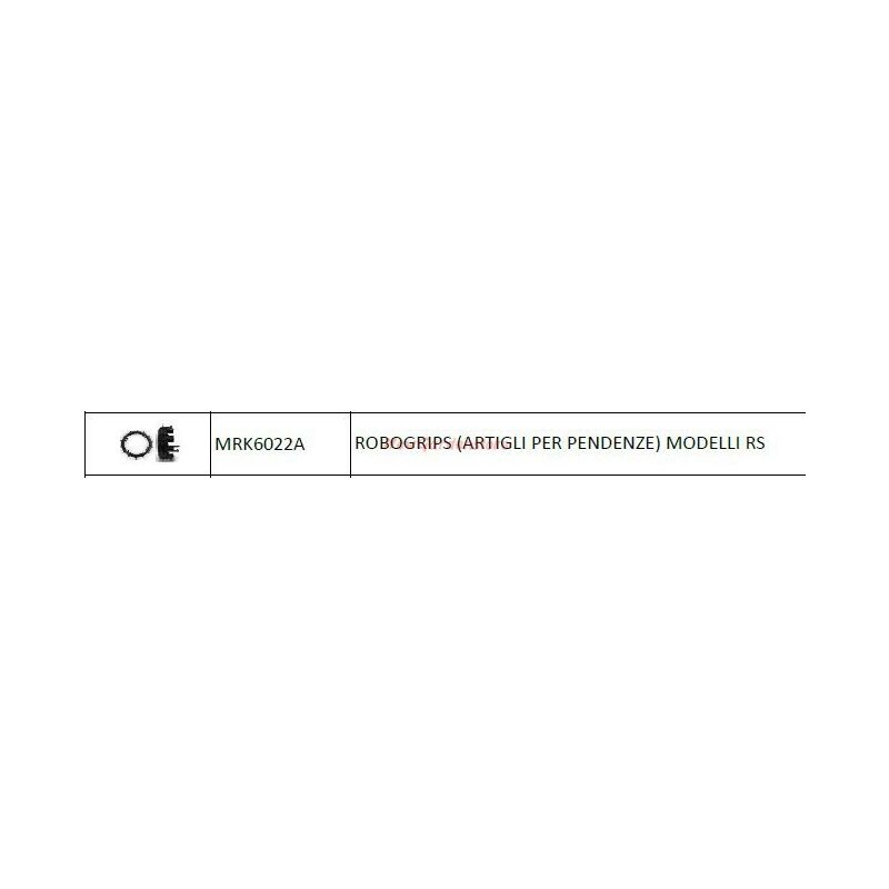 foto del prodotto robogrips artigli per pendenza robot rasaerba modelli rs robomow mrk6022a
