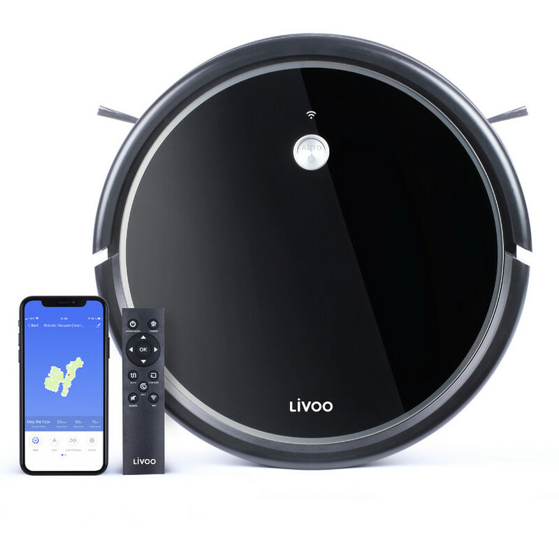 foto del prodotto robot aspirapolvere collegato doh126 livoo