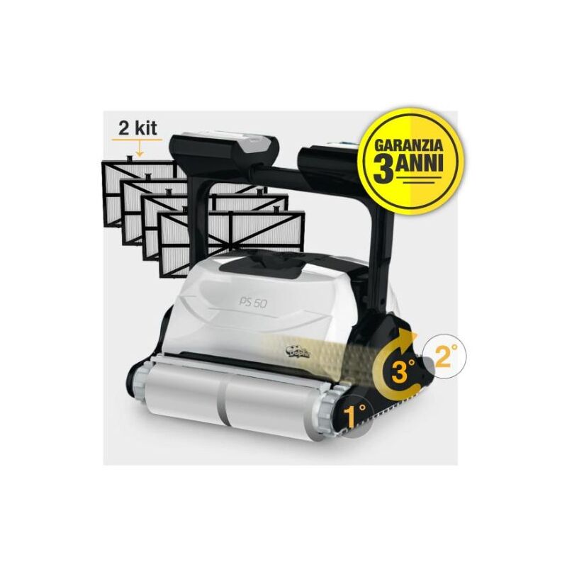 foto del prodotto robot dolphin ps50 per piscina in vetroresina robot dolphin ps50 robot dolphin ps50 robot dolphin ps50