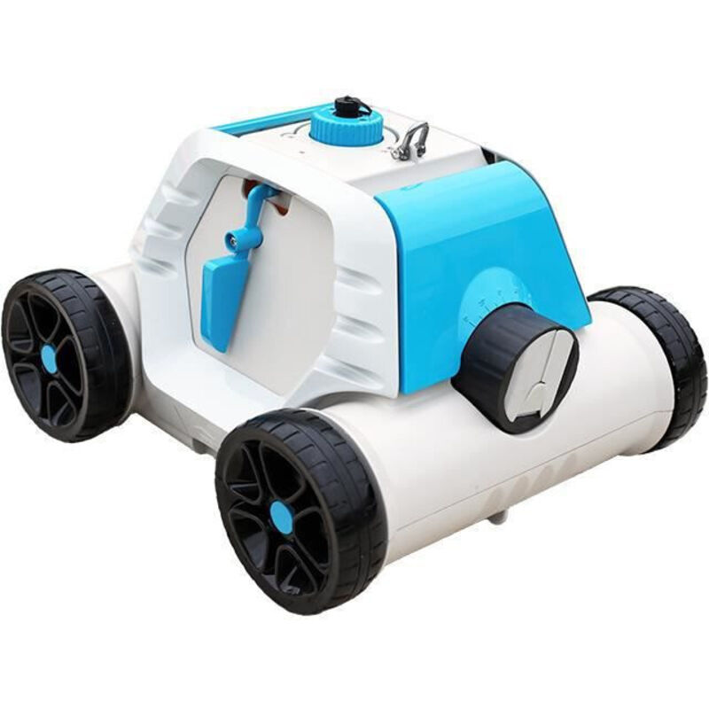 foto del prodotto robot elettrico per la pulizia della piscina thetys hj1005 fondale piatto a batteria 6 x 3 m bestway