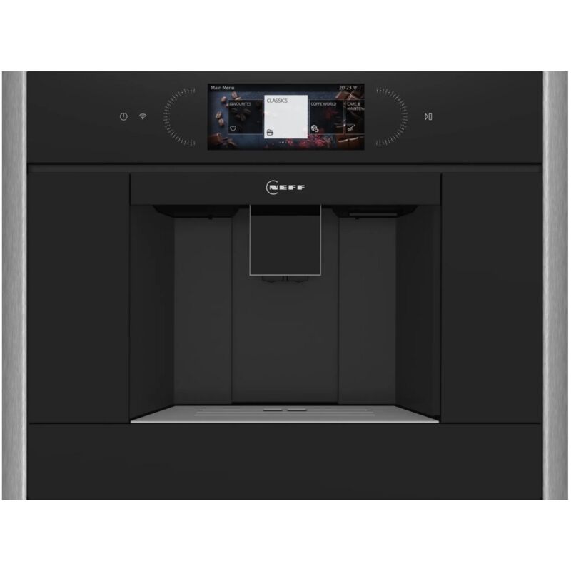 foto del prodotto robot per caff espresso nero da 19 bar incorporato cl4tt11n0 neff
