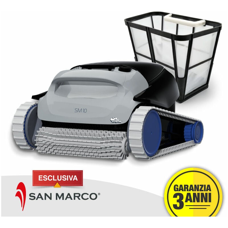 foto del prodotto robot piscina dolphin maytronics sm10 con garanzia robot dolphin base con garanzia robot dolphin base con garanzia