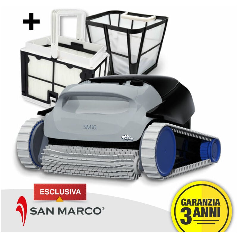 foto del prodotto robot piscina dolphin maytronics sm10 con garanzia robot dolphin plus con garanzia robot dolphin plus con garanzia