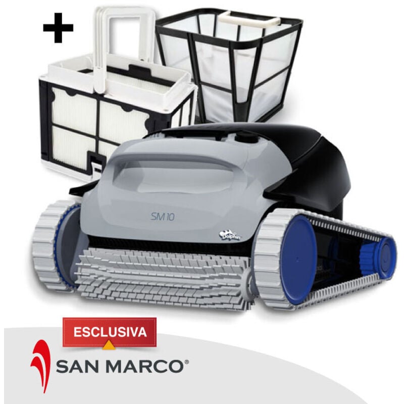 foto del prodotto robot piscina dolphin maytronics sm10 robot dolphin plus robot dolphin plus