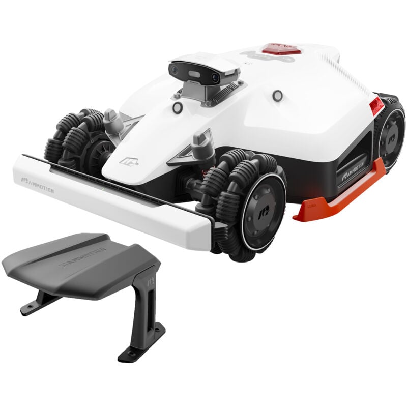 foto del prodotto robot tagliaerba mammotion luba 2 awd 5000x senza filo perimetrale netrtk vision pendenza 80 auto mappaturae consigliato 5000m a 6000m con modulo
