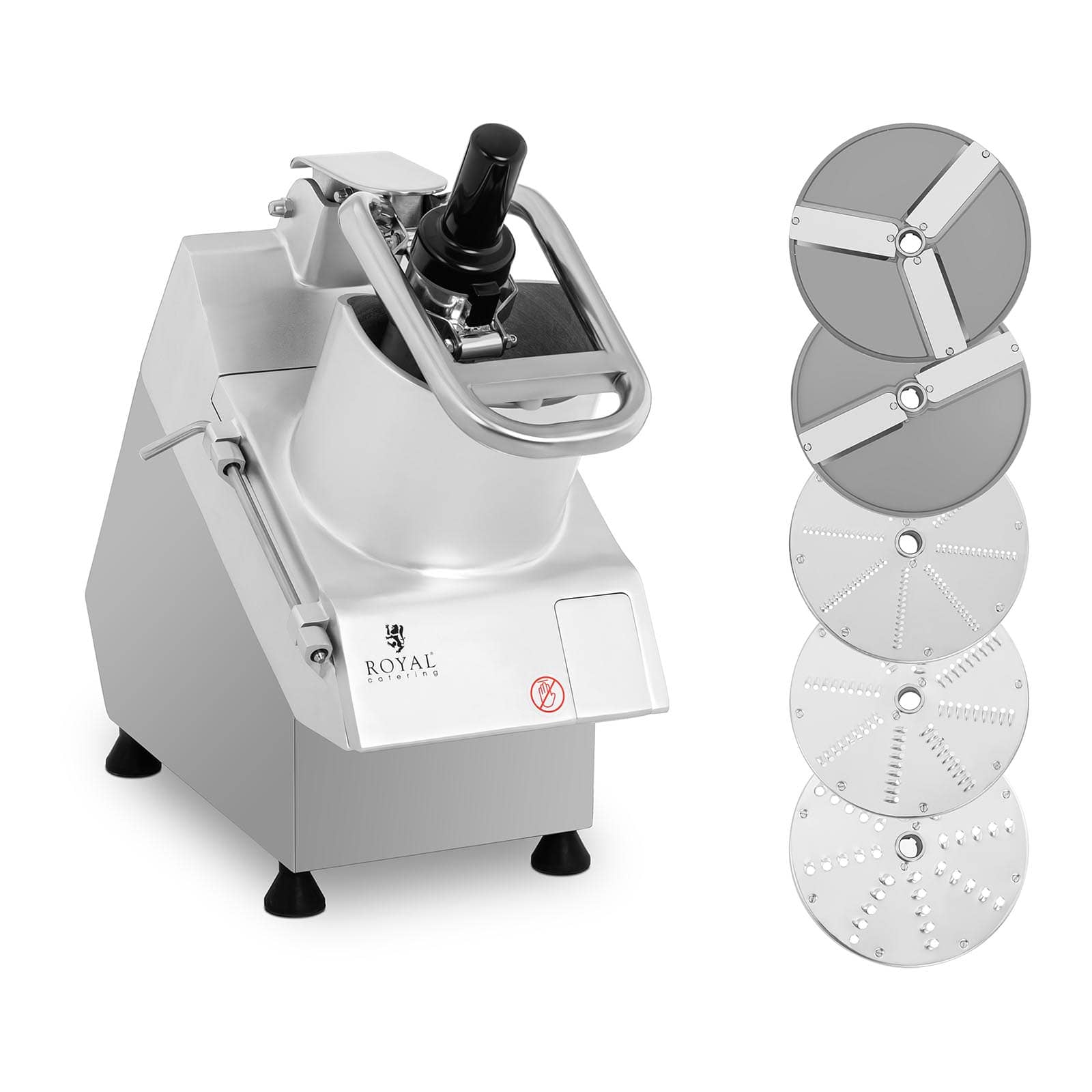 foto del prodotto robot tagliaverdure elettrico 750 watt 5 dischi diametro 205 mm 14 0004592