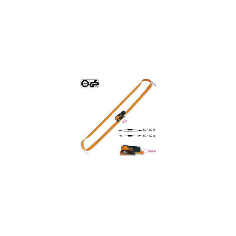 foto del prodotto robur 8188c nastro ad anello a cric.mm25x5mt.. prezzo per 1 pezzo.