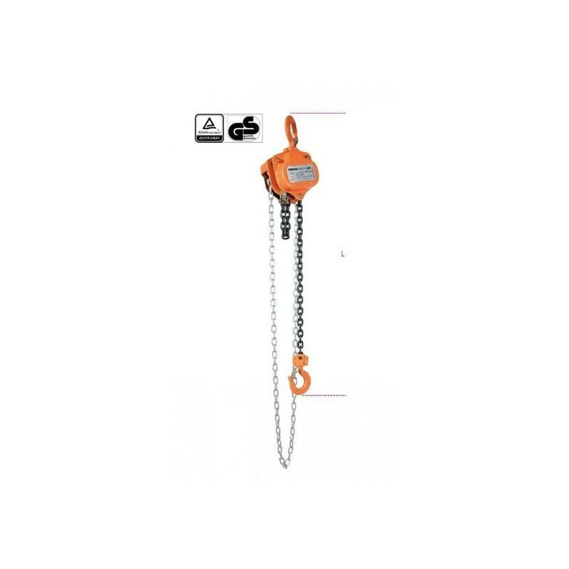 foto del prodotto robur paranco manuale a catena beta 8143 0,5t