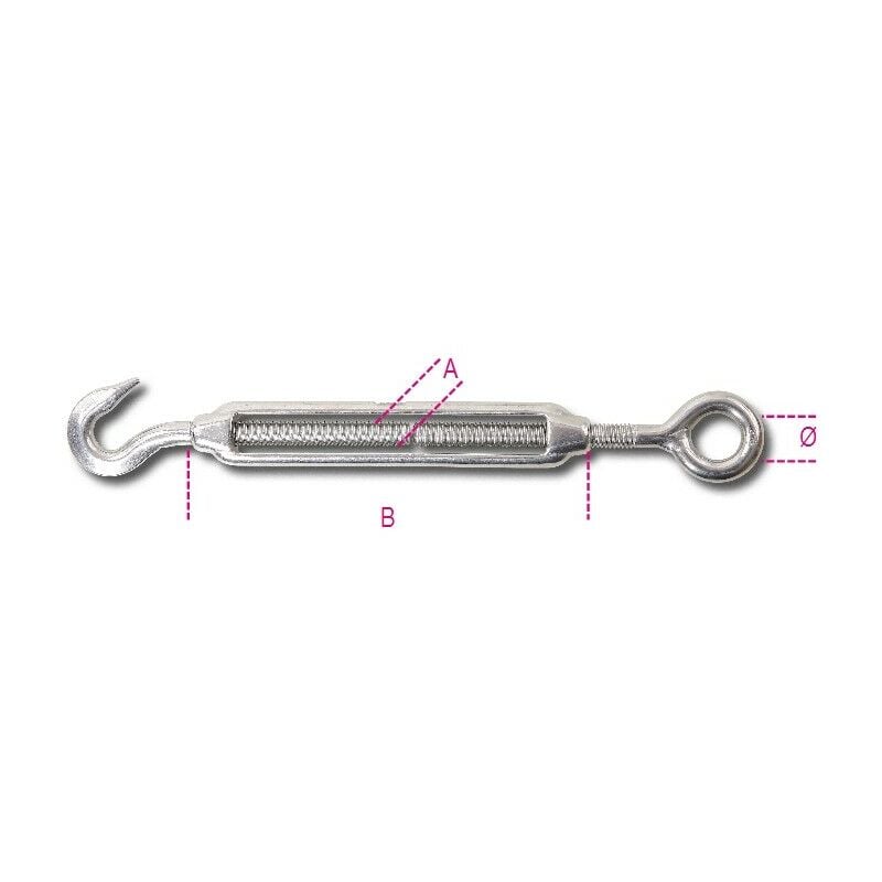 foto del prodotto robur tenditori a occ gan inox m16 8206