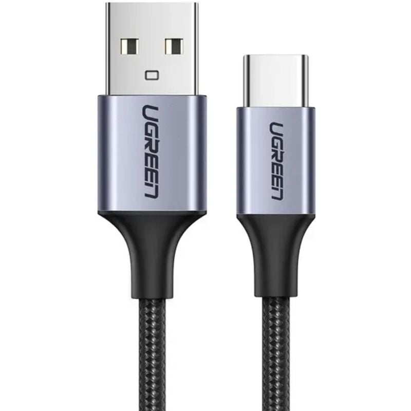 foto del prodotto robusto cavo intrecciato usb usb c qc 3.0 3a 2m grigio
