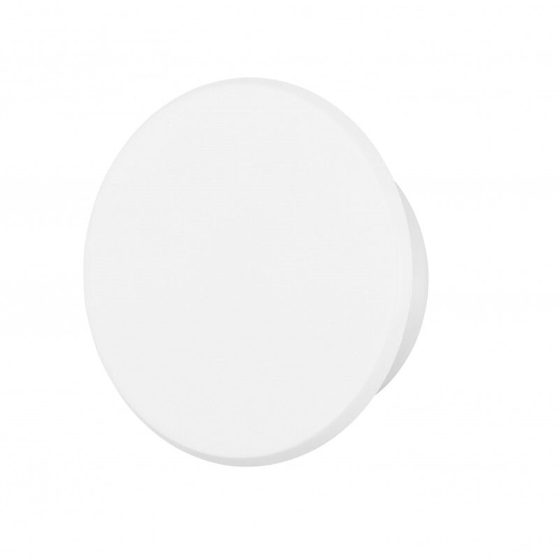 foto del prodotto roc parete interna applicare la parete circolare con effetto alone con modulo rotante. luce calda 3000k. colore bianco forlight