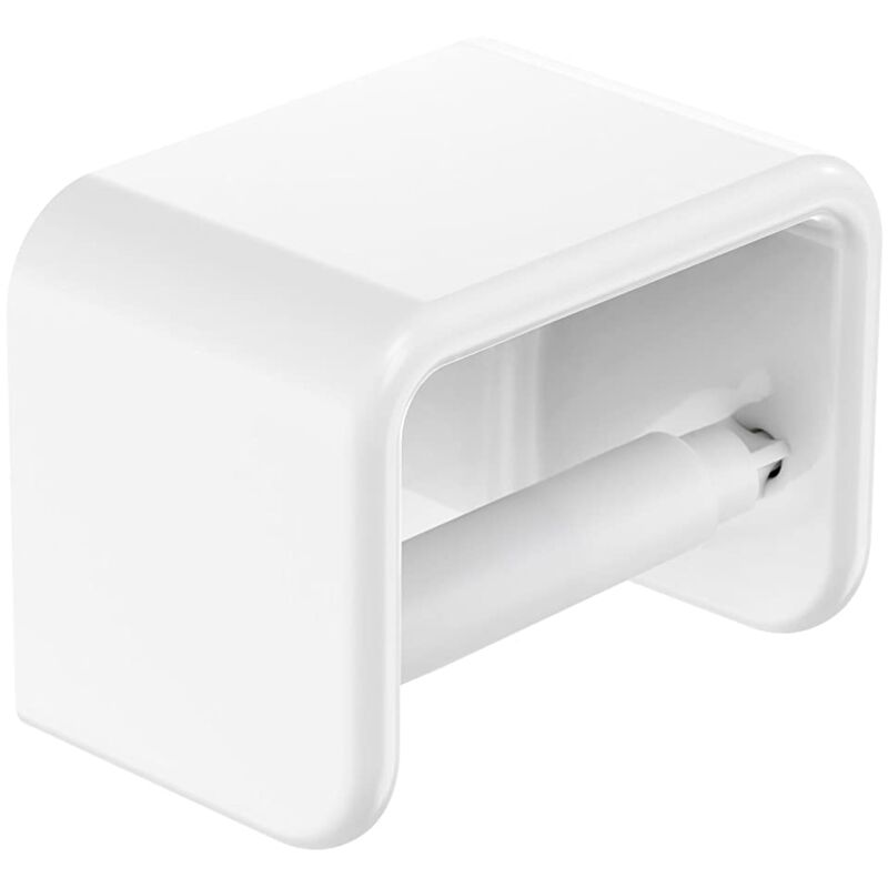 foto del prodotto roca a3870zb000 portarotolo con coperchio in ceramica, onda, 145 x 110 x 95 mm, colore bianco
