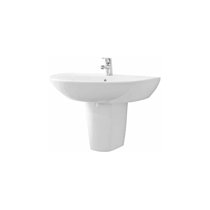 foto del prodotto roca semicolonna per lavabo in ceramica bianco serie tipo senza lavabo 