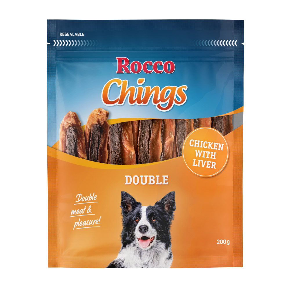 foto del prodotto rocco chings double pollo fegato 200 g