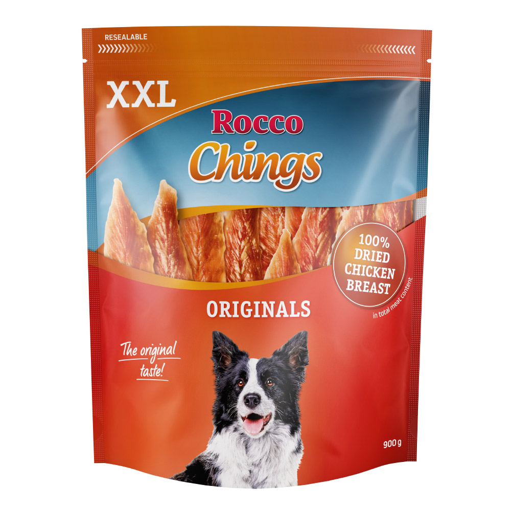 foto del prodotto rocco chings xxl 900 g petto di pollo essiccato