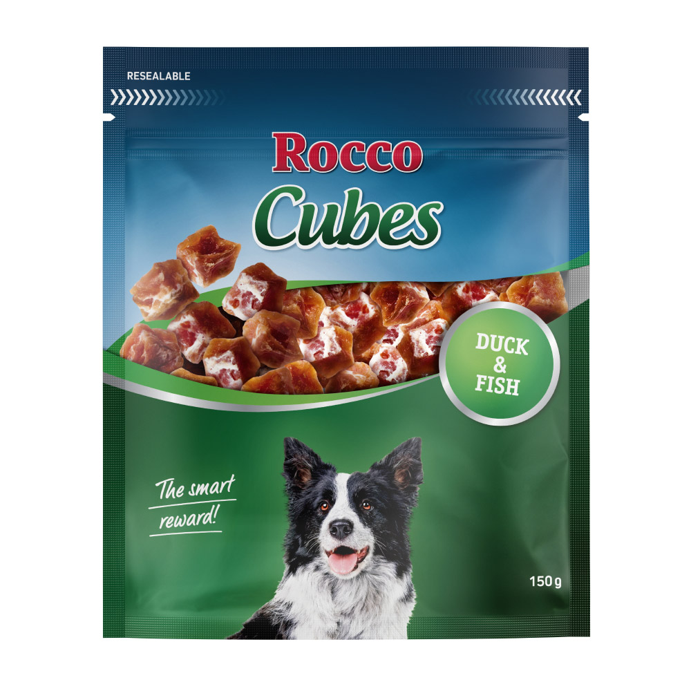 foto del prodotto rocco cubes 150 g anatra
