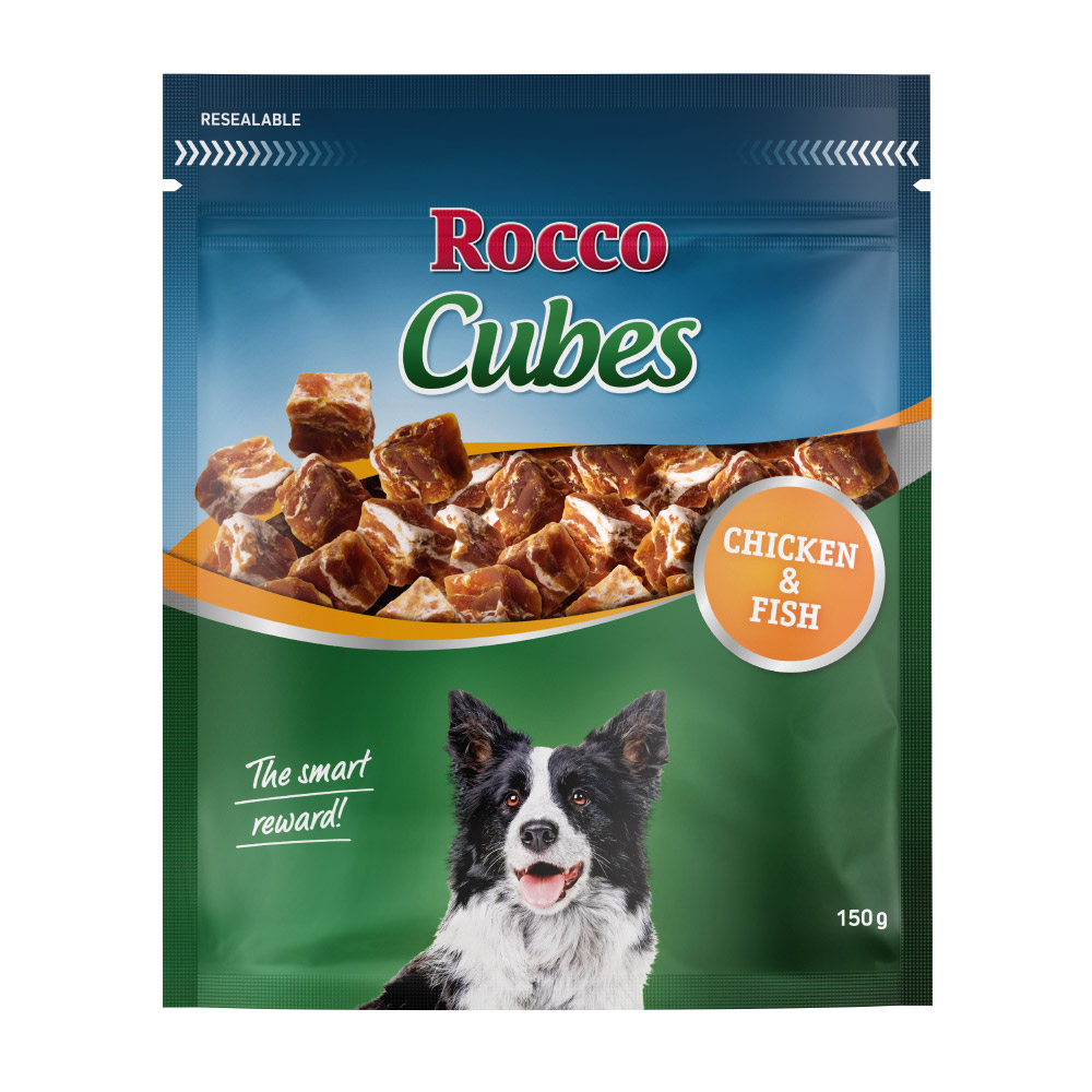 foto del prodotto rocco cubes 150 g pollo