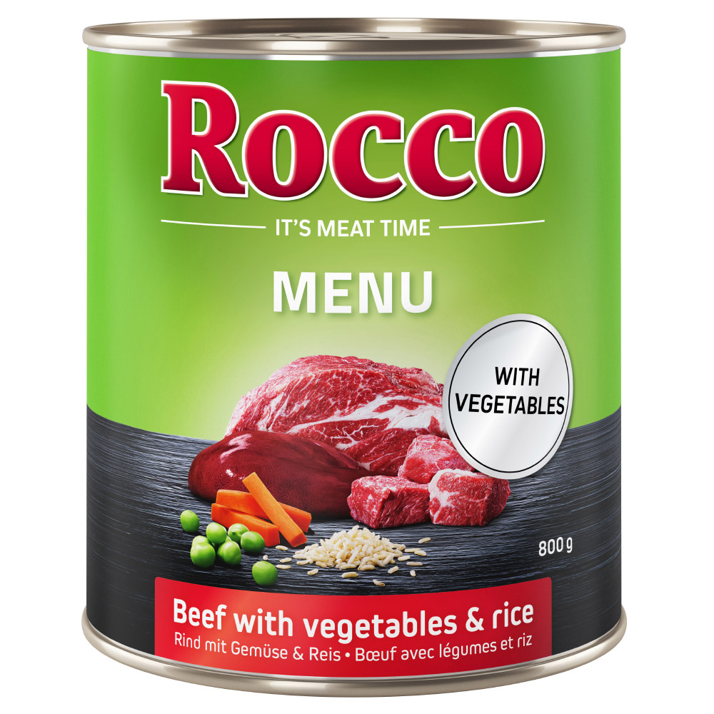 foto del prodotto rocco men 6 x 800 g manzo con verdure riso