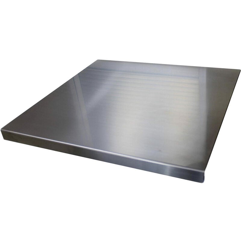 foto del prodotto rocila tagliere spianatoia per alimenti 99,5x59 cm in acciaio inox