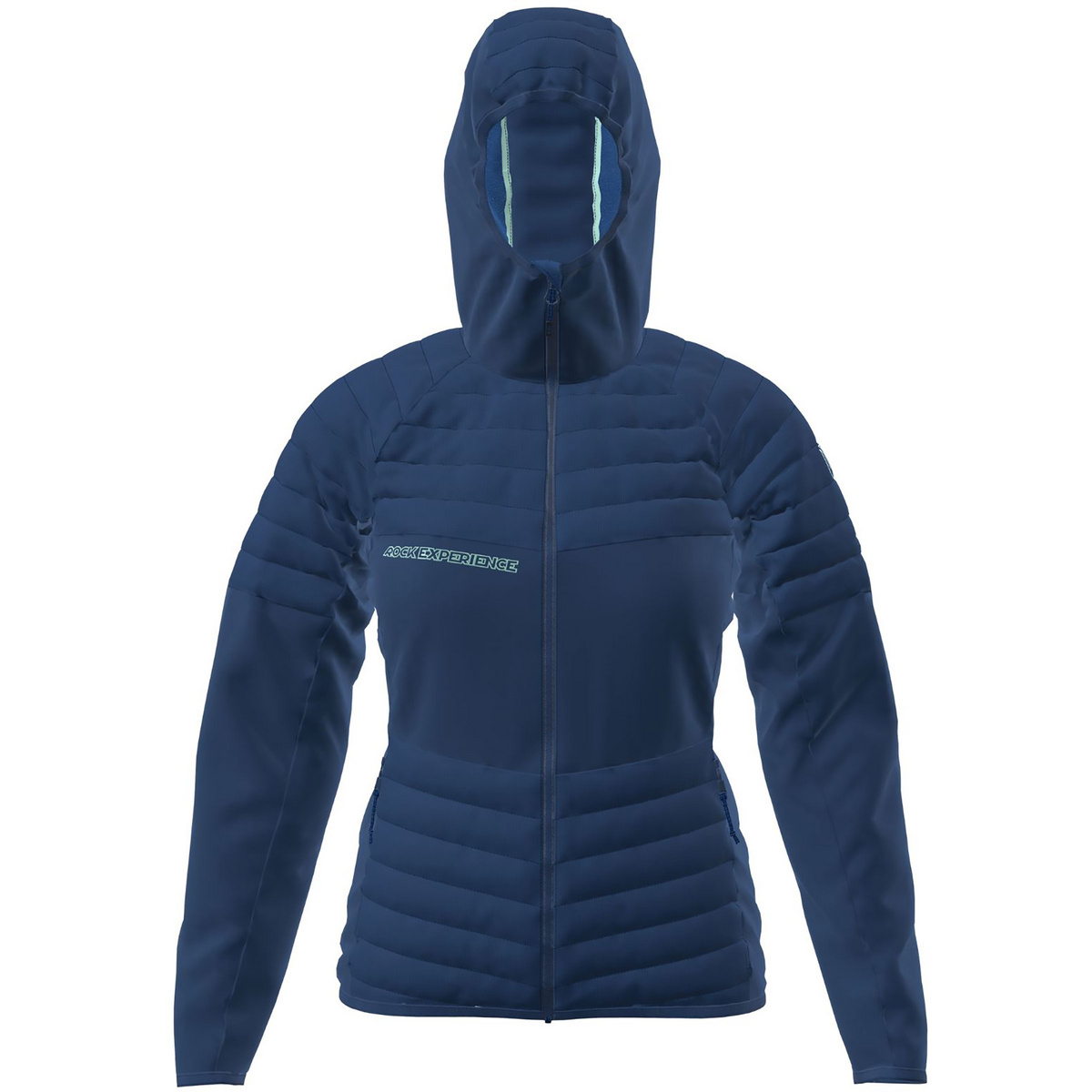 foto del prodotto rock experience donna giacca blackstone hoodie hybrid