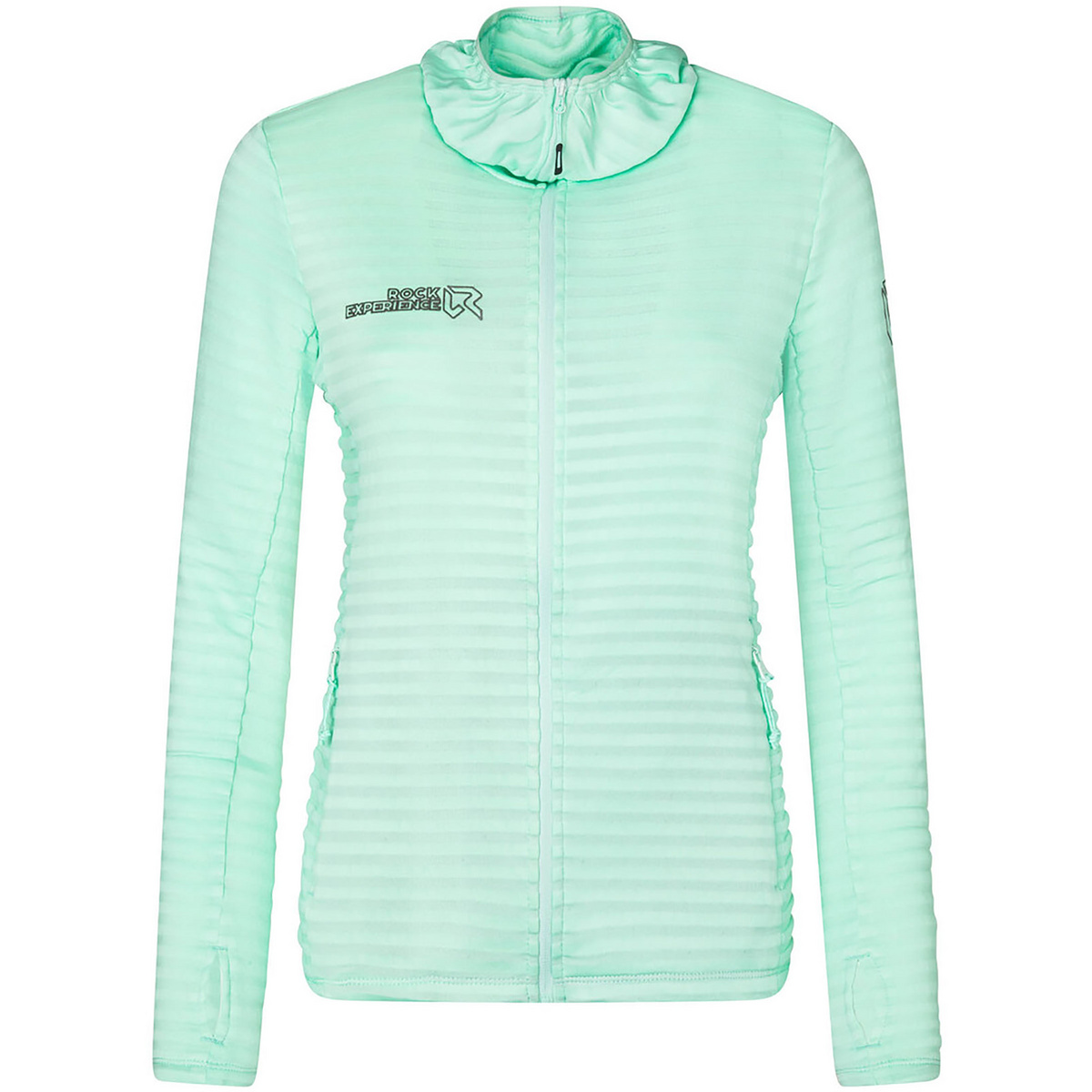 foto del prodotto rock experience donna giacca notch 2.0 hoodie fleece