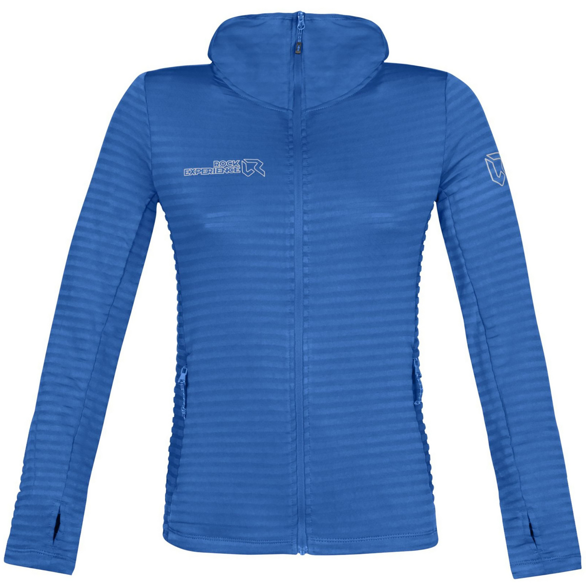 foto del prodotto rock experience donna giacca notch 2.0 hoodie fleece