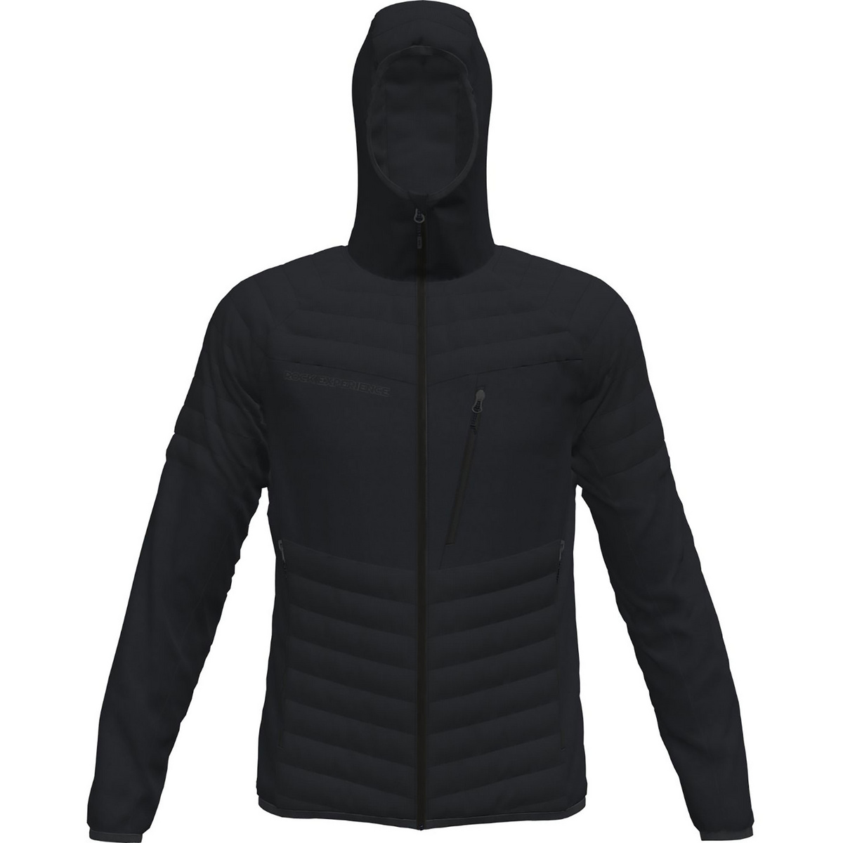 foto del prodotto rock experience uomo giacca blackstone hoodie hybrid