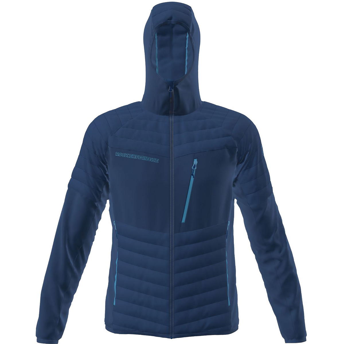 foto del prodotto rock experience uomo giacca blackstone hoodie hybrid