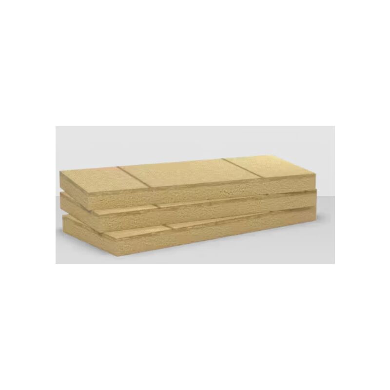foto del prodotto rockwool pannello acoustic 211 in lana di roccia 120x60x5cm. confezione da 12 pannelli mq. 8,64