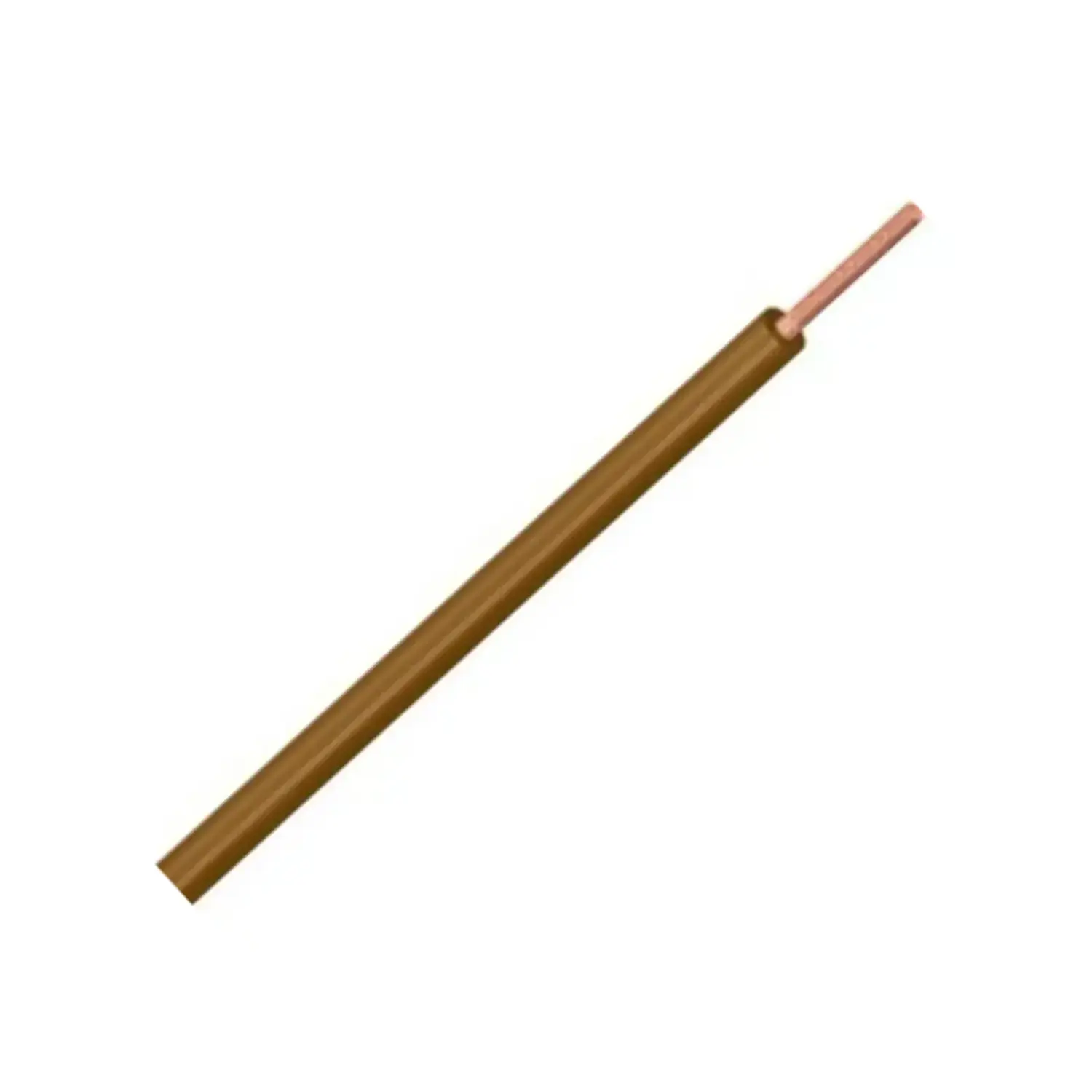 foto del prodotto roda cavi cavo filo unipolare elettrico cordina marrone 6 mmq 1 mt